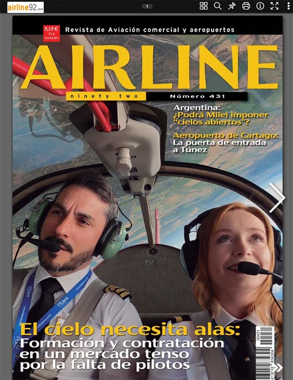 Revista Airline Ninety Two 431 noviembre de 2024